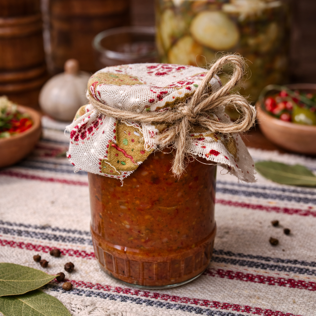 Zacusca de ciuperci 0.400GR