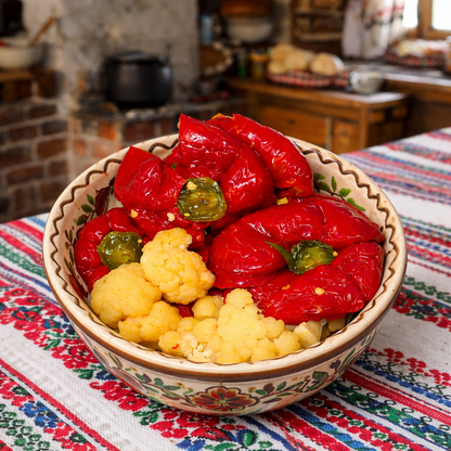 Gogosari murati intregi la borcan 1000gr