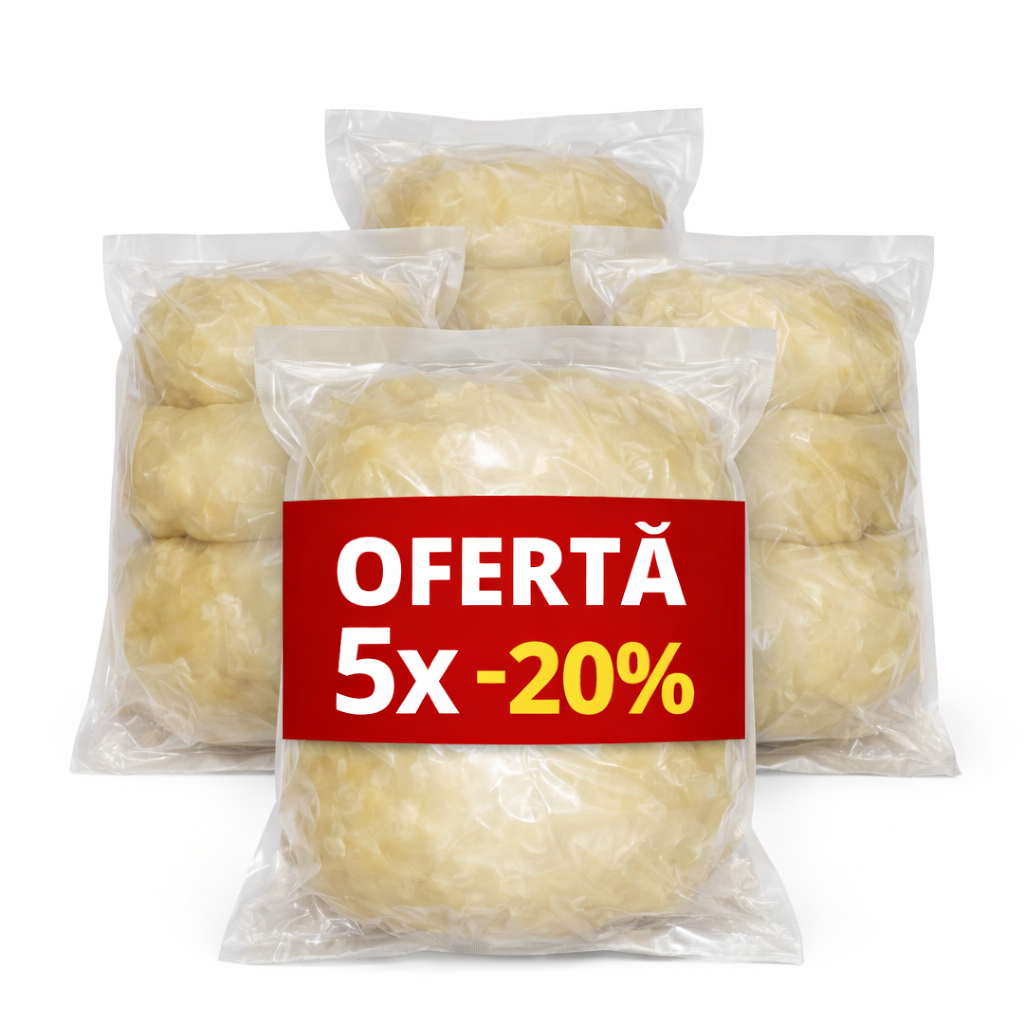 Foi sarmale in vid 5KG OFERTA -20%